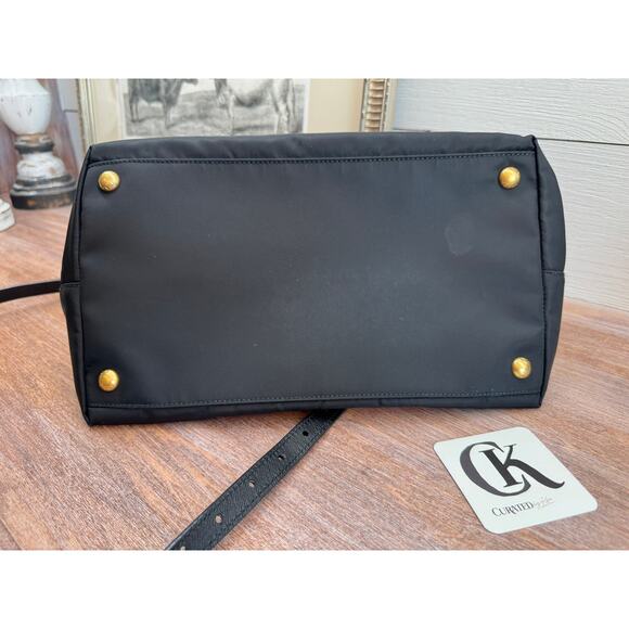 Prada Robot Bag Black Nylon Tote with Leather & Stud Details - Picture 10 of 10